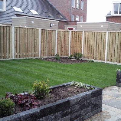 standaard schutting wit